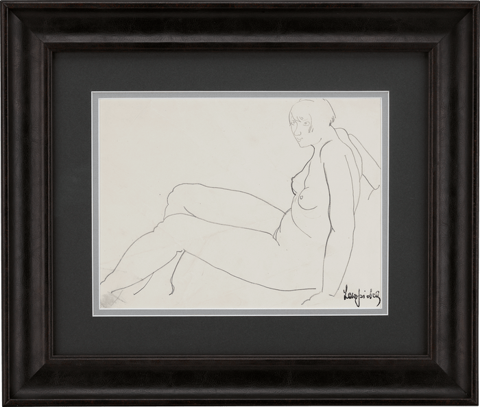 Smiling Nude by Tamara de Lempicka