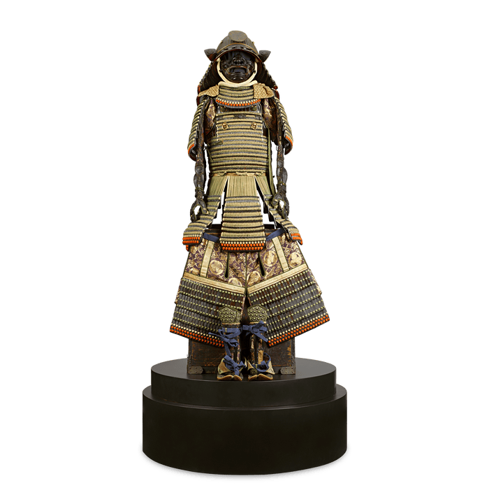 Edo-period Green-Laced Samurai Suit
