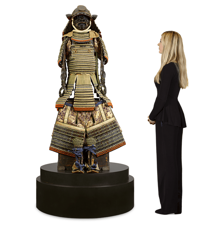 Edo-period Green-Laced Samurai Suit