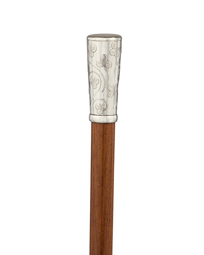 Tiffany & Co. Silver Shamrock Cane