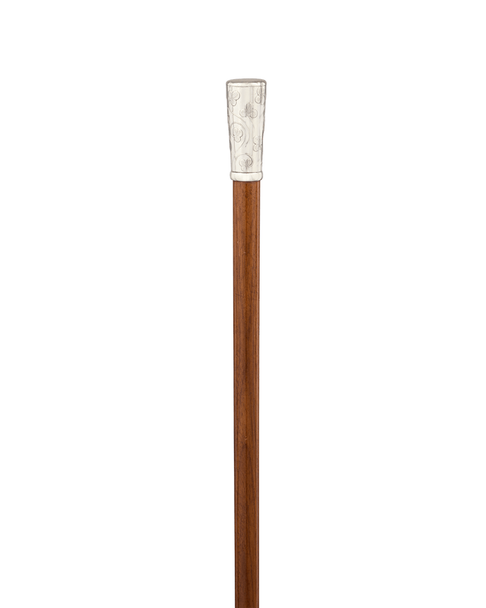 Tiffany & Co. Silver Shamrock Cane