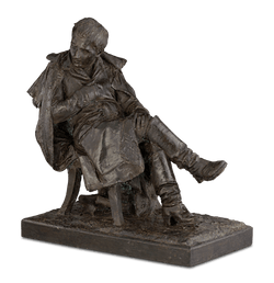 Terracotta Statue of Emperor Napoleon at St. Helena