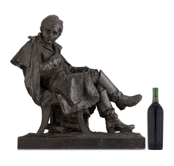 Terracotta Statue of Emperor Napoleon at St. Helena
