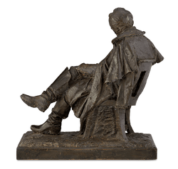 Terracotta Statue of Emperor Napoleon at St. Helena