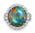 Black Opal Ring, 7.81 carats
