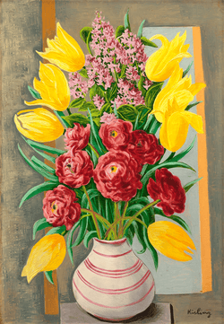 Bouquet de fleurs by Moïse Kisling