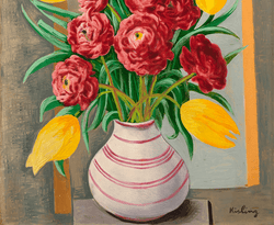 Bouquet de fleurs by Moïse Kisling