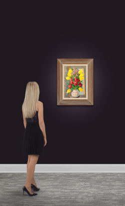 Bouquet de fleurs by Moïse Kisling
