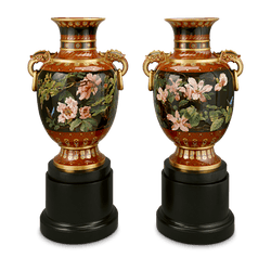 Pair of Minton Exhibition Vases