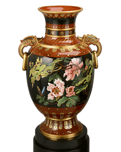 Pair of Minton Exhibition Vases