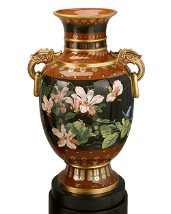 Pair of Minton Exhibition Vases