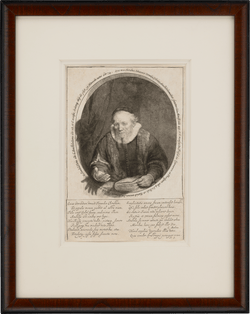 Jan Cornelis Sylvius, Preacher by Rembrandt Van Rijn