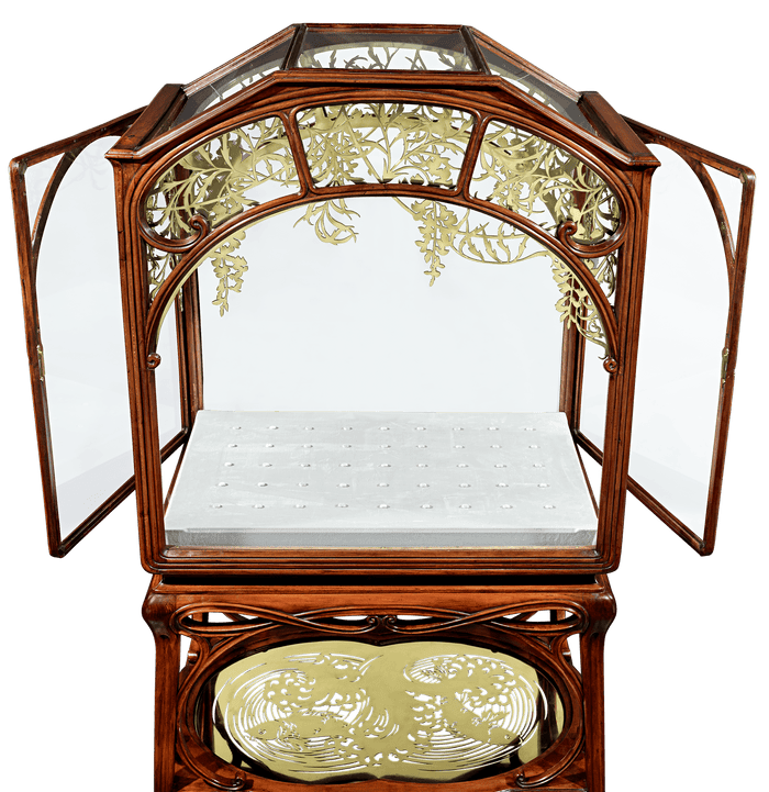 Art Nouveau Display Cabinet from Georges Hoentschel