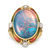 Louis Comfort Tiffany Black Opal Ring, 5.50 carats