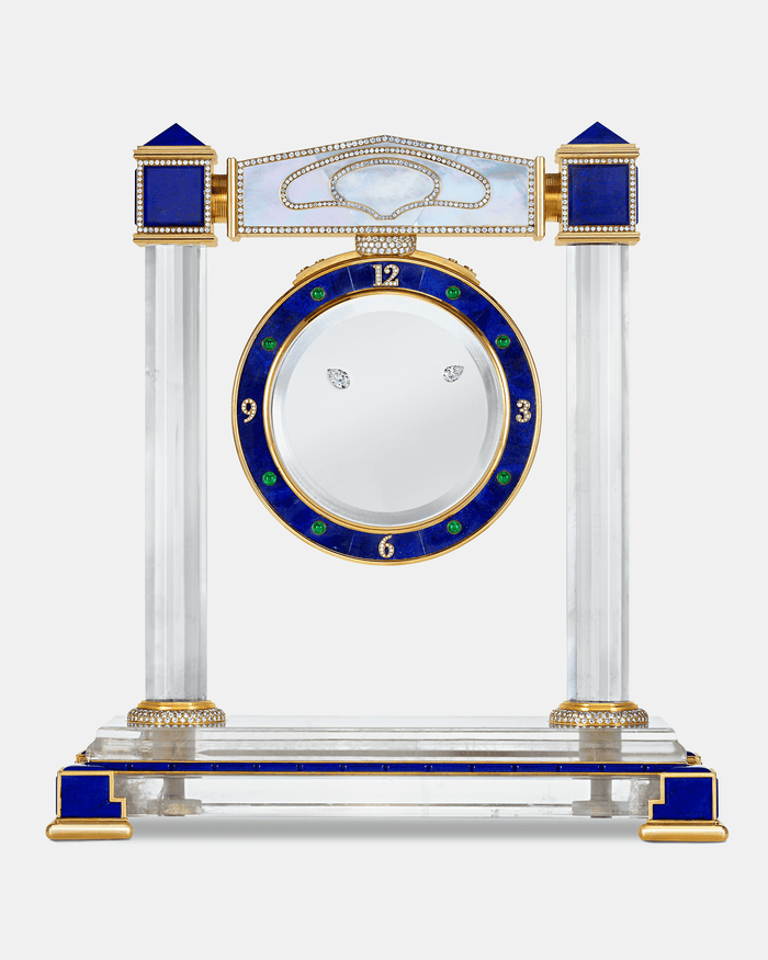 Floating Diamond Mystery Clock