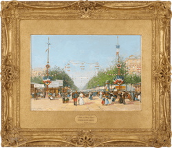 Fête de Neuilly by Eugène Galien-Laloue