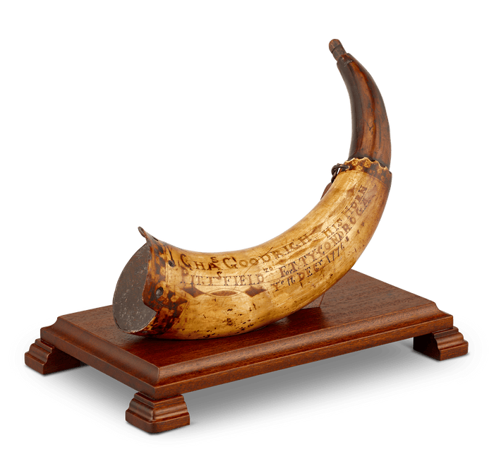 Revolutionary War Powder Horn
