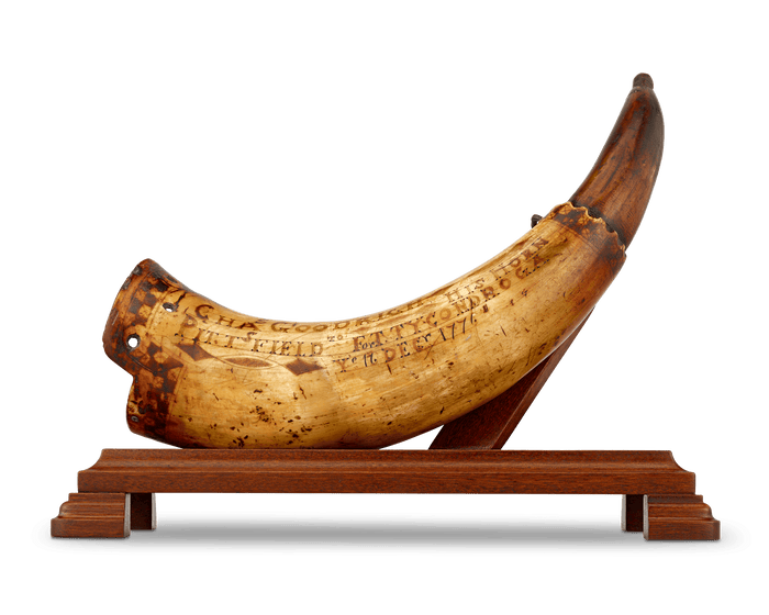 Revolutionary War Powder Horn