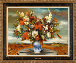 Grandes fleurs by Marcel Dyf