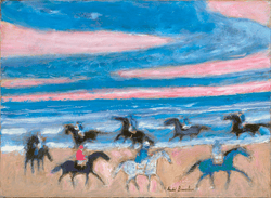 La ronde des cavaliers by André Brasilier