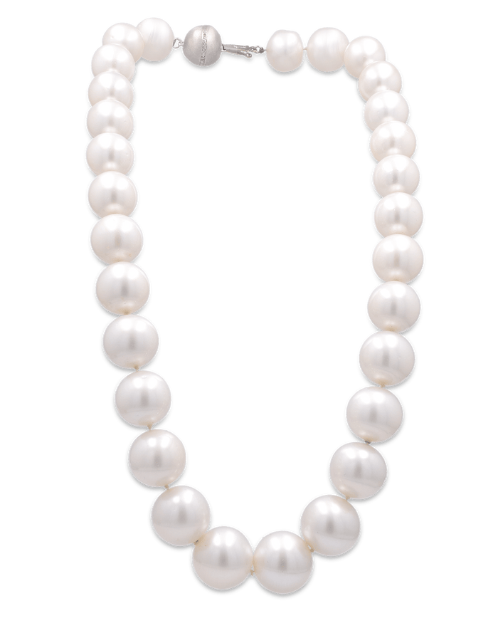 South Sea Pearl Necklace, 14-17mm