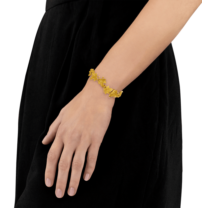 Tiffany & Co. Gold Leaf Bracelet