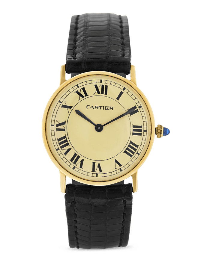 Cartier Yellow Gold Ronde Wristwatch