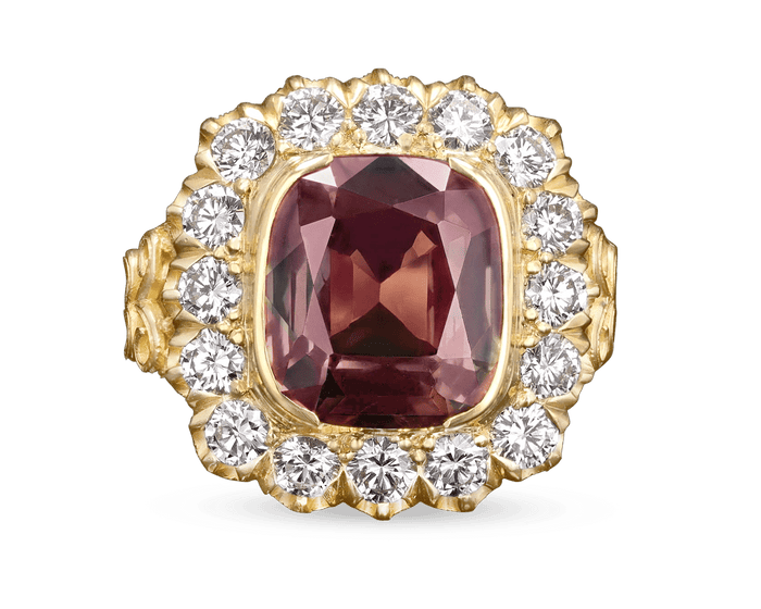 Cartier Color-Change Ceylon Alexandrite Ring, 6.29 Carats