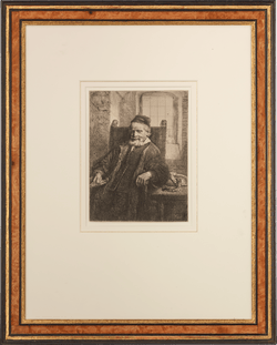 Jan Lutma, Goldsmith  by Rembrandt van Rijn