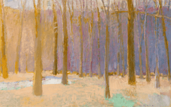 A Spot of Grass by Wolf Kahn