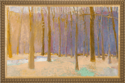 A Spot of Grass by Wolf Kahn