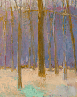 A Spot of Grass by Wolf Kahn