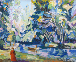 La petite île by H. Claude Pissarro