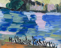 La petite île by H. Claude Pissarro