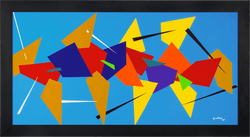 Blue Abstract by Frank Sinatra