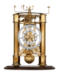 Brass Orrery Clock