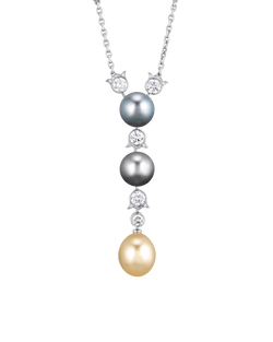 Cartier Triple-Pearl Lavalier