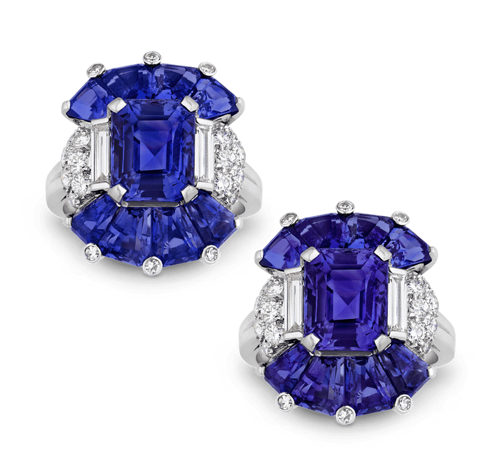 Oscar Heyman Color Change Sapphire Ring, 13.33 Carats