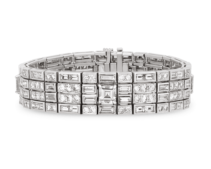 Mary Tyler Moore's Diamond Bracelet, 10.05 Carats