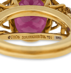 Tiffany & Co. Rhodolite Garnet Ring by Jean Schlumberger
