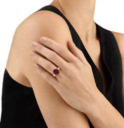 Tiffany & Co. Rhodolite Garnet Ring by Jean Schlumberger