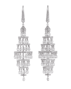 Diamond Chandelier Earrings, 15.25 Carats