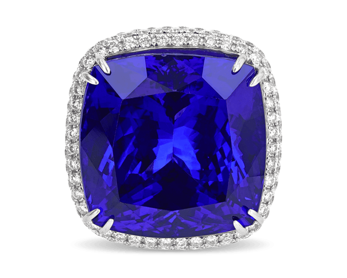 Tanzanite Ring, 42.32 Carats