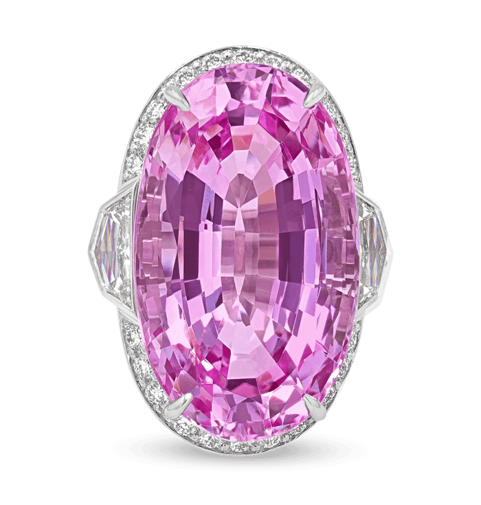 Pink Topaz Ring, 41.50 Carats