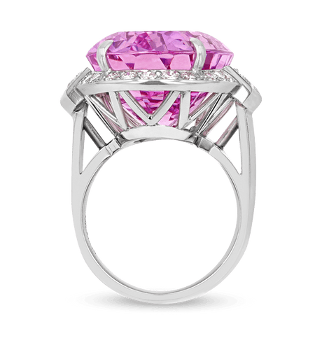 Pink Topaz Ring, 41.50 Carats